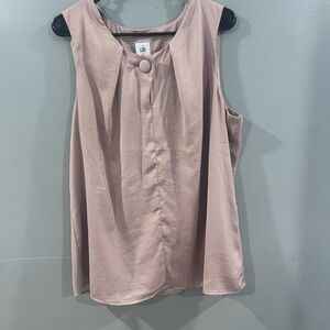 Cabi peach blouse
